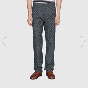 Gucci Eco Washed GG Denim Pant